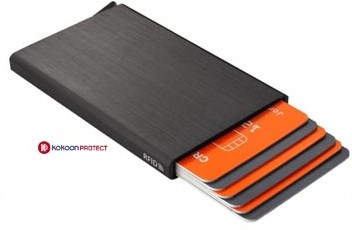 Kokoon Protect kaarthouder RFID uitschuifbaar 6 kaarten assorti kleuren-3