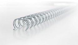 Wire-O bindruggen 11 mm GBC blad zilver