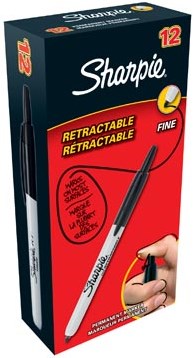 Sharpie permanent marker, 1 mm, zwart-2