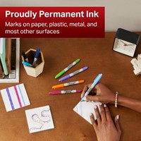 Sharpie permanente marker twin tip zwart-1