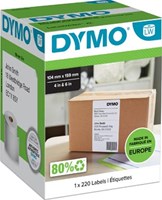 Dymo 4XL etiketten 104 x 159 mm ds/220 labels