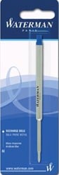 Waterman vulling voor balpen medium blauw op blister