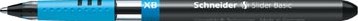 Schneider balpen Slider Basic, extra breed, zwart, doos van 6 + 1 gratis-3
