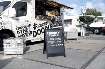 Securit stoepbord Woody zwart ft 55 x 85 cm-3