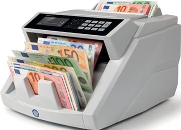Safescan 2465-S geldtelmachine met 7 voudige valsgelddetectie