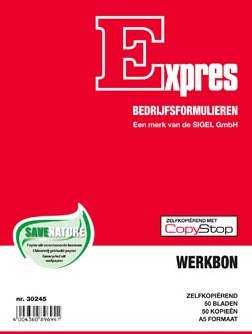 Sigel Expres werkbonblok A5 Nederlands dupli (50 x 2 vel)