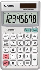 Casio zakrekenmachine SL-305 ECO