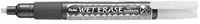 Pentel Wet Erase Marker wit, schrijfbreedte 2 - 4 mm