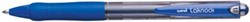 Balpennen Uni-ball Laknock schrijfbreedte 0,4 mm blauw