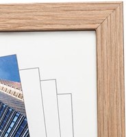 Hampton fotokader Sorbonne, in 2 cm MDF, eikeneffect, A4-3