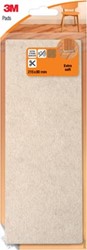 3M viltglijder 21,5 x 8 cm, blisterverpakking