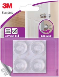 3M Bumpers, Anti shock, 22 mm, blister van 4 stuks