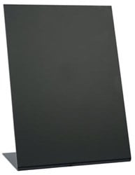 Krijtbord horeca tafelmodel L-vorm A4
