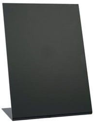 Krijtbord horeca tafelmodel L-vorm A5