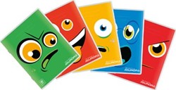 Notitieboek A5 Gelinieerd Rood Splendid Schriften 120 Bladzijden