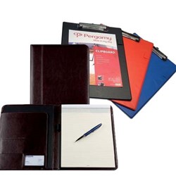Schrijfmappen en klemborden