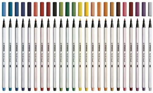 Brush stiften STABILO Pen 568/46 zwart-2