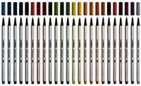 Brush stiften STABILO Pen 568/50 donkerrood-3