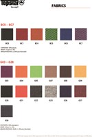 Stofkleuren Topstar Point 80 bureaustoel