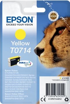 C13T07144012 EPSON DX4000 INK YELLOW pages 5,5ml
