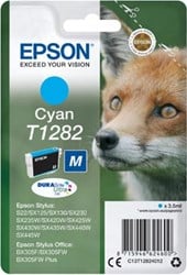 C13T12824012 EPSON BX305F INK CYAN Durabrite Ultra 175pages 3,5ml