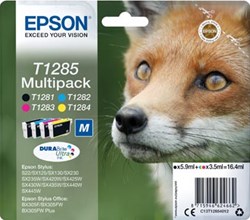 C13T12854012 EPSON BX305F INK 4 CMYK 170bk/175c/140m/225ypages 1x5,9/3x3,5 ml