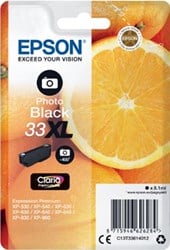 C13T33614012 EPSON XP530 PHOTO INK BK HC photo blk HC 400pages 8,1ml