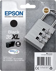 C13T35914010 EPSON WF4720DWF INK BK HC pages 41,2ml