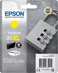 C13T35944010 EPSON WF4720DWF INK YE HC pages 20,3ml