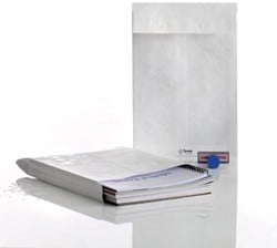 Tyvek uitvouwbare enveloppen 250 x 353 x 38 mm met plakstrip 20 stuks