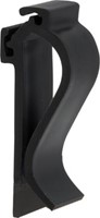 Naambordjes houder met clip zwart 6 stuks-2