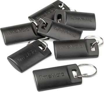 Safescan RFID sleutelhangers voor tijdsregistratiesystemen TimeMoto, pak van 25 stuks
