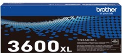 Brother TN-3600XL toner zwart cap. 6.000 pagina's