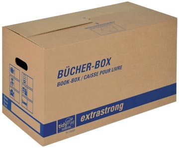 Boekendoos 580 x 300 x 340 mm bruin pk/10