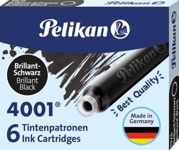 Pelikan inktpatronen 4001 zwart
