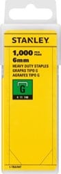 Stanley nietjes type G  6 mm  doos van 1.000 nietjes