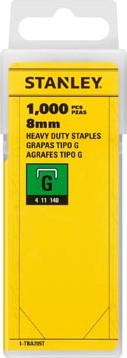 Stanley nietjes type G  8 mm  doos van 1.000 nietjes