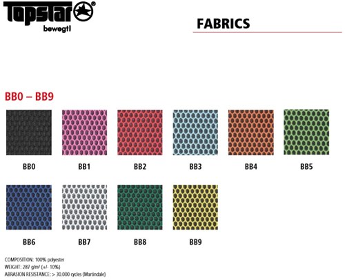 Topstar-Sitness-5-kleurenkaart