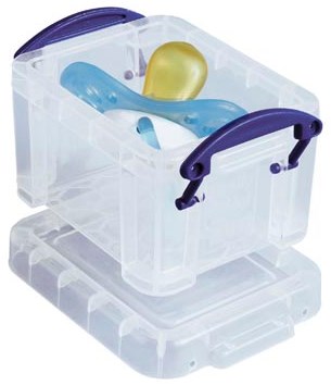 Really Useful Box transparante opbergdoos 014 liter-2