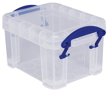 Really Useful Box transparante opbergdoos 0,14 liter