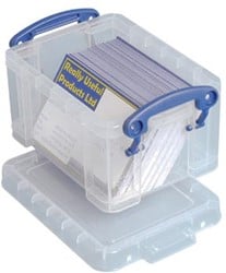Really Useful Boxes Visitekaarthouder transparant