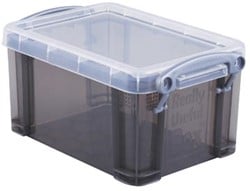 Opbergdoos 0,7 liter gerookt Really Useful Boxes