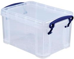 Opbergdoos 1,6 liter transparant Really Useful Boxes