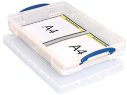 Opbergdoos Kunststof Transparant Really Useful Box 10 Liter