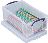 Opbergdoos Kunststof Transparant Really Useful Box 12L-3
