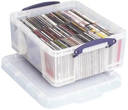 Really Useful Box transparant opbergdoos
