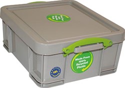 Really Useful Box opbergdoos 18 liter gerecycleerd grijs