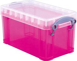 Opbergdoos Kunststof 21 l Roze Really Useful Box