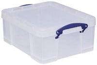 Stevige Opbergbox Kunststof Transparant Really Useful Box 21 Liter