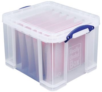 Really Useful Box opbergdoos 35 liter transparant-2